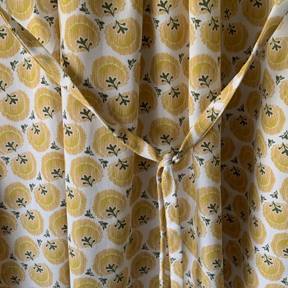 Yellow Patterned Women's Top - Picture 9 of 10
